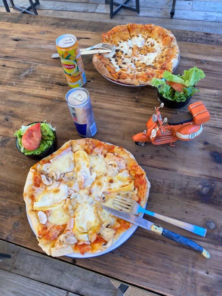 pizza par l'Italie gourmande marché de la Seiche - Annecy
