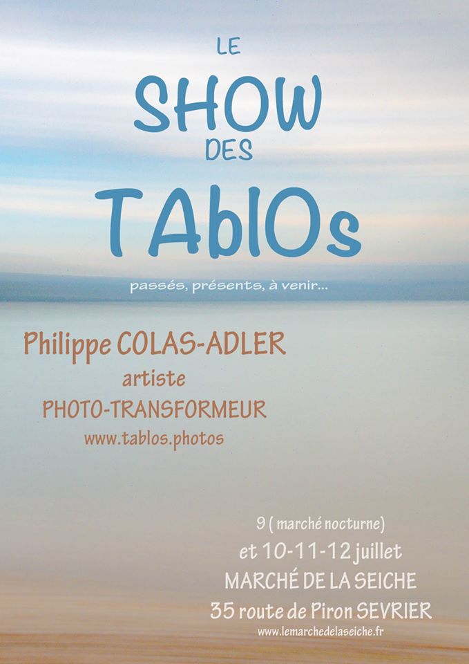 TAblOs - Philippe Colas-Adler au marché de la Seiche