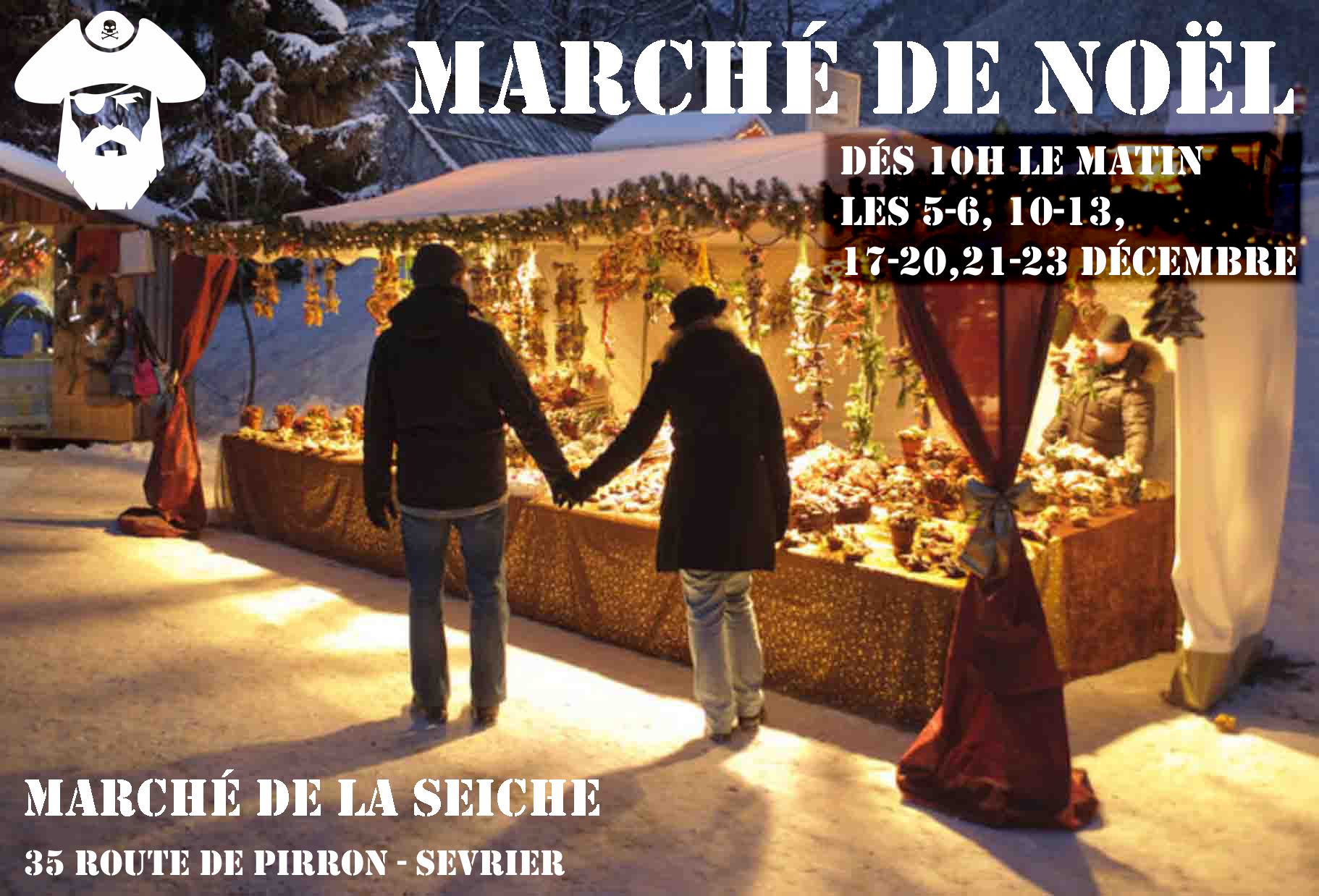 Marché de noël - La seiche - Sévrier - Annecy - décembre 2020