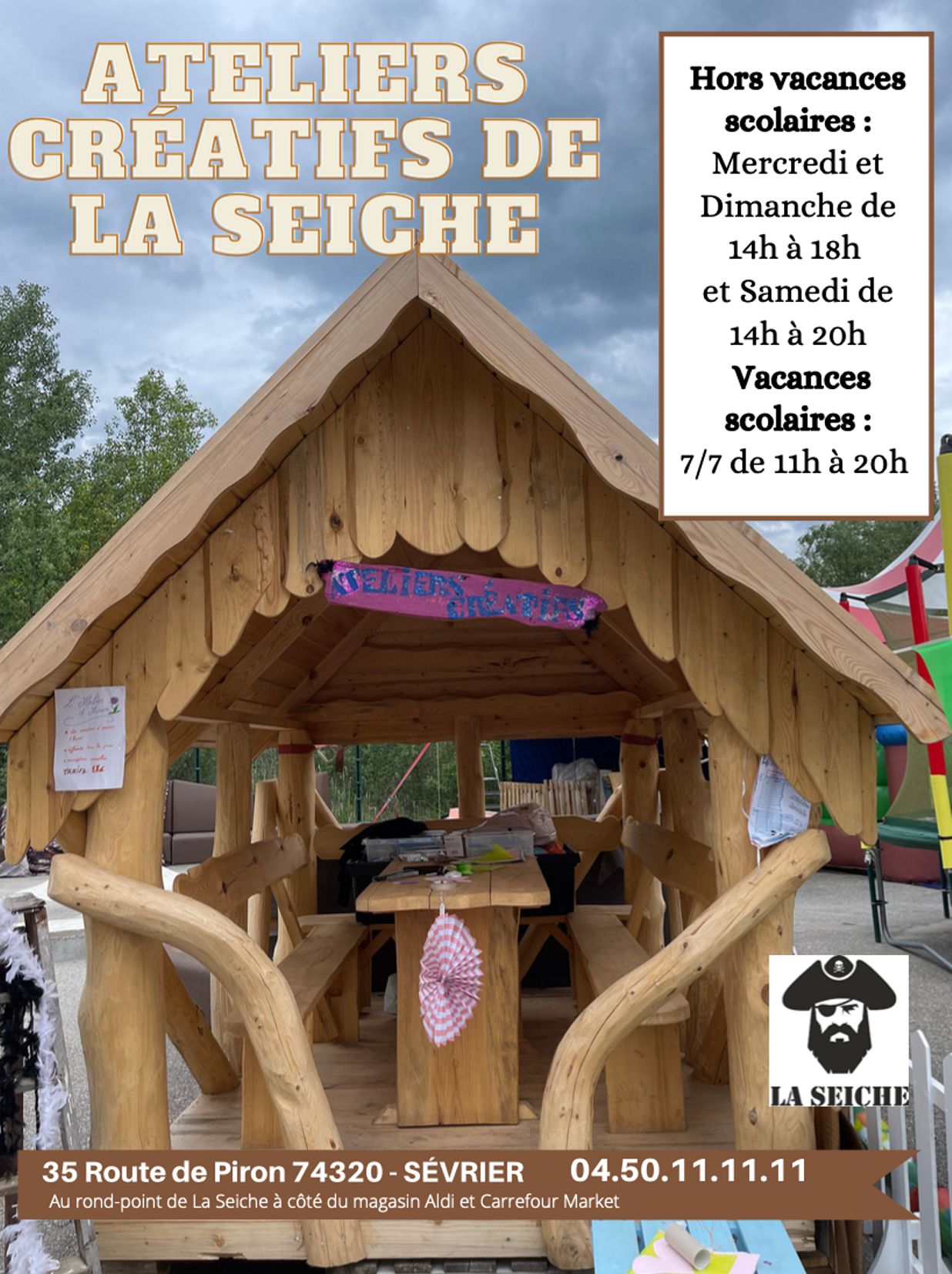 Atelier créatif d'Aurore Atelier créatif d'Aurore. Marché de la Seiche - Sevrier - Lac d'Annecy