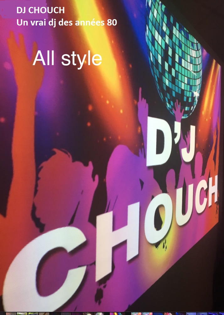 DJ CHOUCH à la Seiche Sevrier - soirée années 80