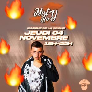 DJ Misyty Boy à la fête de la Seiche (Sevrier). 4 novembre