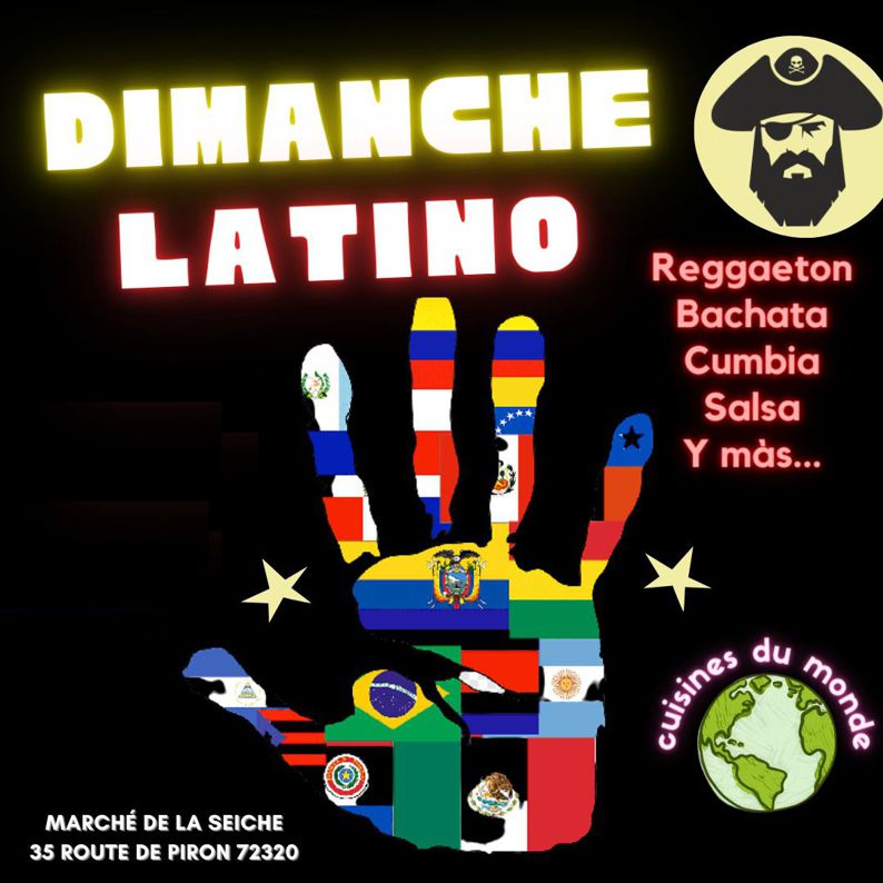 Dimanche latino à La Seiche, Sevrier. Bachata, Cumbia, Salsa, Reggaeton