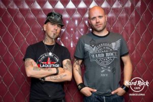 Blackstage Duo en concert à la Seiche. Pop, Rock, Hard Rock à Sevrier