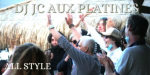 DJ JC aux platines. La Seiche, Sevrier, Lac d'Annecy