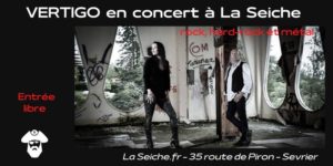 Vertigo en concert à la Seiche (Sevrier, Annecy).