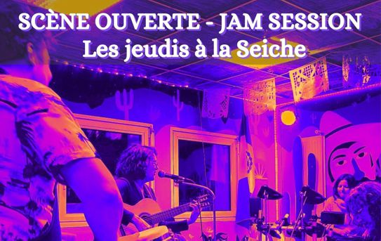 Scène ouverte - Jam session, les jeudis à la Seiche, Sevrier, lac d'Annecy