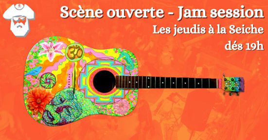 Scène ouverte - Jam session à la Seiche, Sevrier, lac d'Annecy
