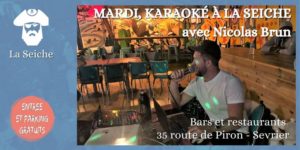Karaoké à la Seiche avec Nicolas Brun (lac d'Annecy)