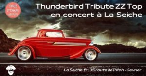 Thunderbird Tribute ZZ Top en concert à la Seiche, Sevrier