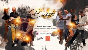 Annecy Bachata à La Seiche Sevrier. Cours de Salsa, Bachata et Kizomba
