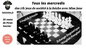 Jeux société et échange linguistique à la Seiche Sevrier
