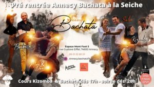 Pré rentrée Annecy Bachata à la Seiche (Sevrier)