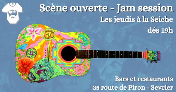 Scène ouverte - Jam session à la Seiche, Sevrier, lac d'Annecy