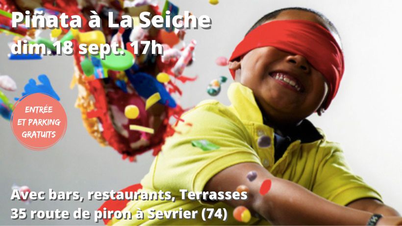 18 sept. piñata à la Seiche, Sevrier, lac d'Annecy