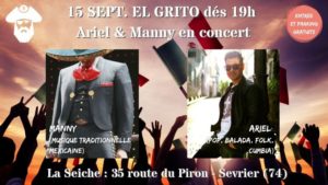 Concerts à la Fête du Mexique à la Seiche (Sevrier, Annecy)