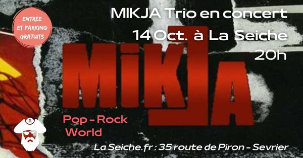 Mikja Trio en concert à la Seiche, Sevrier (Lac d'Annecy)