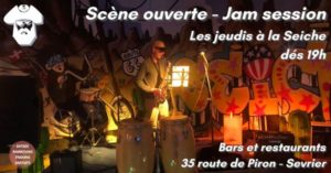 Scène ouverte - Jam session à la Seiche, Sevrier, lac d'Annecy