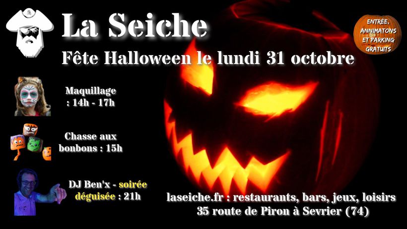 fête d’Halloween à la Seiche (Sevrier, Annecy) - 31.oct. 2022