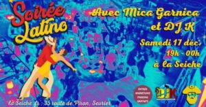 Insta Soirée latino avec Mica et DJ K à la Seiche, Sevrier