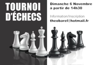Tournoi d'échecs à la Seiche, Sevrier