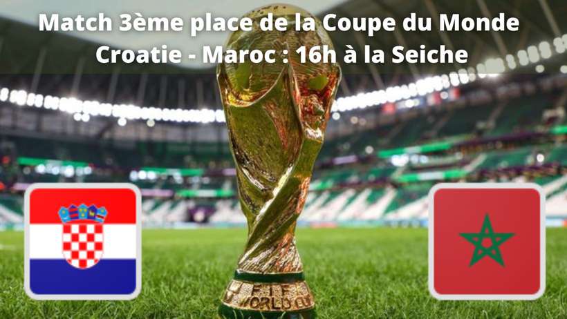 Match 3ème place coupe du Monde de la FIFA, Qatar 2022™