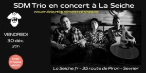 Sadeema Musicband Trio en concert à la Seiche (Sevrier)