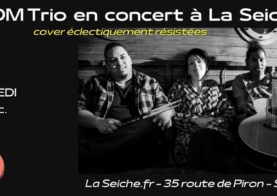Sadeema Musicband Trio en concert à la Seiche (Sevrier)