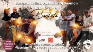 Bachata avec Coline, Rochdi et DJ Saymon à la Seiche
