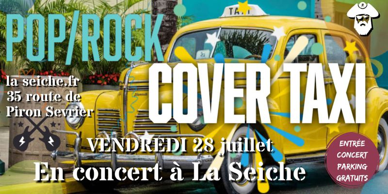 Cover Taxi en concert – standards Pop/Rock des années 70 / 2000