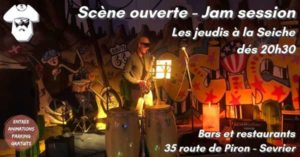 Scène ouverte - Jam session à la Seiche, Sevrier, lac d'Annecy
