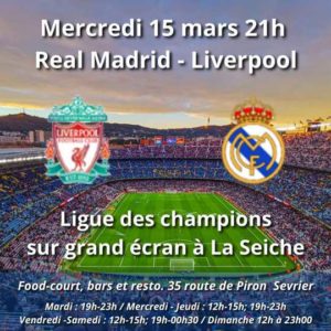 Match football ligue des champions Real Madrid - Liverpool
