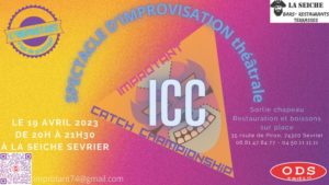 Improtant Catch Championship-Spectacle improvisation théâtrale. La Seiche, Sevrier près d'Annecy
