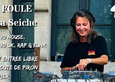 DJ FOULE techno house, techno UK, rap & funk, La Seiche, Sevrier