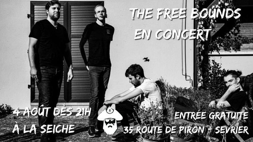 The Free Bounds en concert à la Seiche, Sevrier près d'Annecy