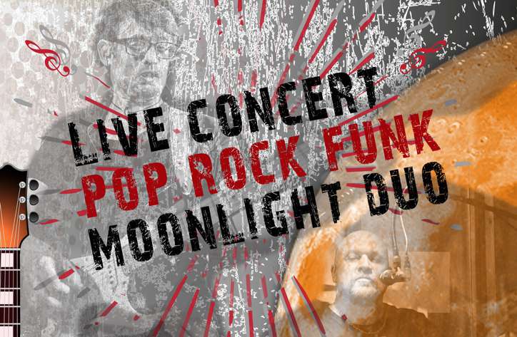 Moonlight Duo en concert - Pop, Rock & Funk à La Seiche