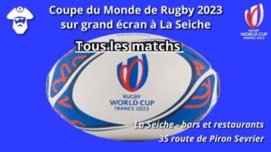 Coupe du monde rugby sur grand écran à la seiche (Sevrier)