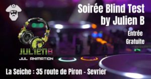 soirée Blind test à La Seiche. Sevrier, près d'Annecy