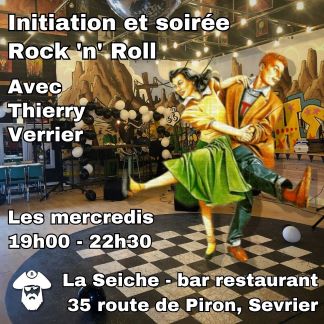 Initiation et soirée Rock'n'Roll à La Seiche (Sevrier, Annecy)