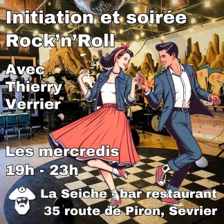 nitiation et soirée Rock'n'Roll à La Seiche (Sevrier, Annecy)