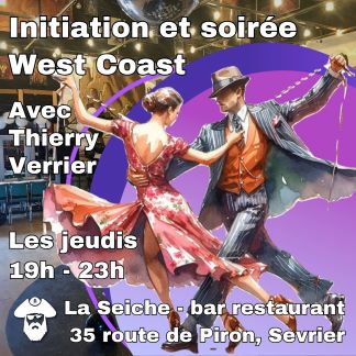 Initiation et soirée West Coast à La Seiche (Sevrier, Annecy)