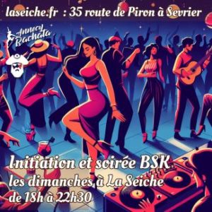 Initiation et soirée Salsa, Bachata, Kizomba les dimanches à La Seiche