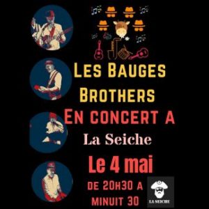 Les Bauges Brothers en concert à La Seiche (Sevrier) - Rock & Blues vintage