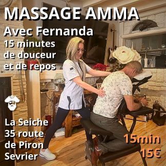 Massage Amma avec Fernanda à La Seiche (Sevrier, Haute -Savoie)