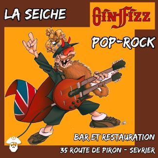 Gin Fizz (pop-rock), en concert à La Seiche (Sevrier, 74)