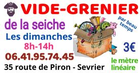 Vide grenier de La Seiche (Sevrier) – Petit déjeuner, brunch, grillade