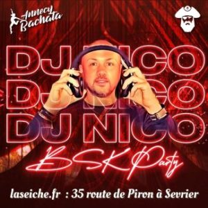 oirée Bachata, Salsa, Kizomba. DJ Nico à La Seiche, Sevrier, Haute-Savoie