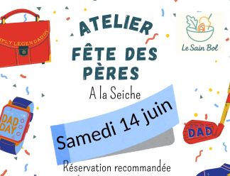 Atelier enfants spécial fête des mères. La Seiche, Sevrier, Haute-Savoie