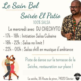 Salsa El Patio, soirée danse latine à La Seiche (Sevrier, Haute-Savoie)