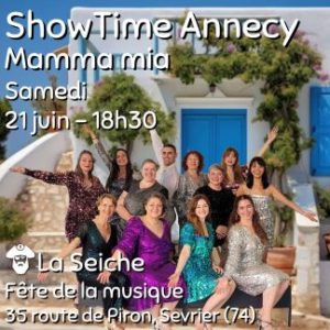 ShowTime Annecy chante Abba - Mamma mia à La Seiche (Sevrier, Haute-Savoie)